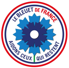 logo bleuet de france bleu blanc rouge 
